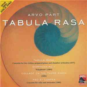 Arvo Pärt - Tabula Rasa download mp3 flac