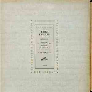 Beethoven, Fritz Kreisler, Franz Rupp - Sonata N. 3 In Mi Bem. Maggiore, Op. 12 N. 3 / Sonata N. 4 In La Maggiore, Op. 23 Per Violino E Pianoforte download mp3 flac