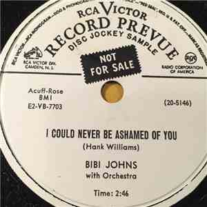 Bibi Johns - I Could Never Be Ashamed Of You / I Wish I Was A Puppet On A String download mp3 flac