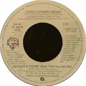 Christopher Cross - Arthur's Theme (Best That You Can Do) / Say You'll Be Mine download free