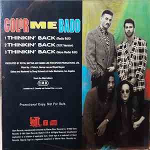 Color Me Badd - Thinkin' Back download mp3 flac