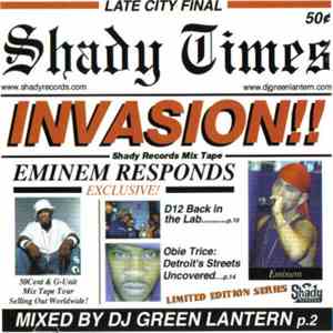 DJ Green Lantern - Invasion: Shady Records Mixtape download mp3 flac