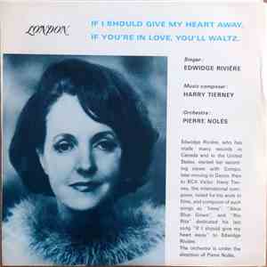 Edwidge Rivière - If I Should Give My Heart Away download mp3 flac