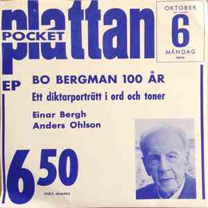 Einar Bergh / Anders Ohlson  - Bo Bergman 100 År - Ett Diktarporträtt I Ord Och Toner download free