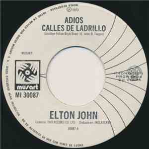 Elton John - Adios Calles De Ladrillo = Goodbye Yellow Brick Road download free