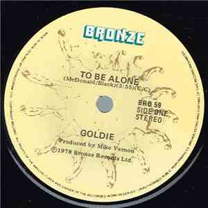 Goldie  - To Be Alone download mp3 flac