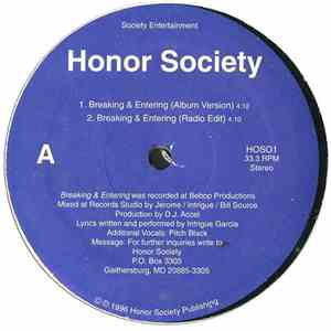 Honor Society  - Breaking & Entering / Red Dawn download mp3 flac