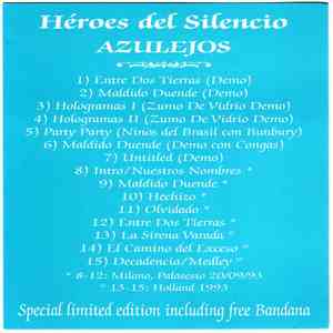 Héroes Del Silencio - Azulejos download mp3 flac