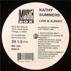 Kathy Summers - Love Is Alright download mp3 flac