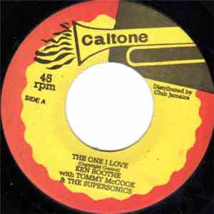Ken Booth With Tommy McCook & The Supersonics - The One I Love / You Left The Water Running download mp3 flac