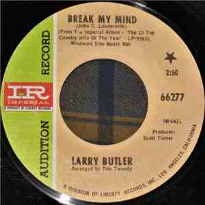 Larry Butler - Break My Mind download mp3 flac