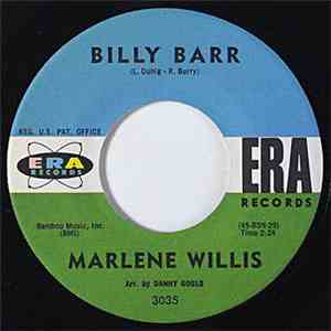 Marlene Willis - Billy Barr / Sticking Pins In A Dolly download mp3 flac