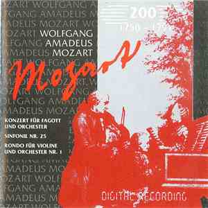 Mozart - Konzert Für Fagott Und Orchester / Sinfonie Nr. 25 / 8. Rondo Für Violin Und Orchester Nr. 1 download mp3 flac