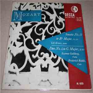 Mozart, Lili Kraus, Szymon Goldberg, Frederick Riddle - Sonata Nº 13 In B Major K.333, Duo Nº1 In G Major K.423 download mp3 flac