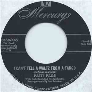 Patti Page With Jack Rael And His Orchestra - I Can't Tell A Waltz From A Tango download mp3 flac
