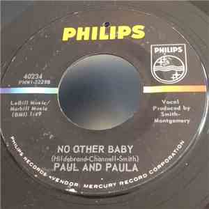 Paul And Paula - Too Dark To See / No Other Baby download mp3 flac