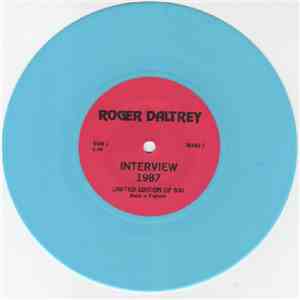 Roger Daltrey - Interview 1987 download mp3 flac