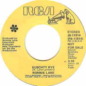 Ronnie Lane - Kuschty Rye download mp3 flac