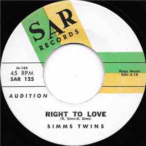Simms Twins - Right To Love download free