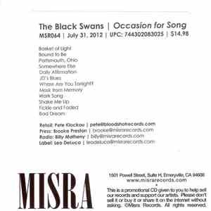 The Black Swans - Occasion For Song download mp3 flac