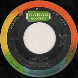 Tyrone Davis - We Got A Love / One-Way Ticket download mp3 flac