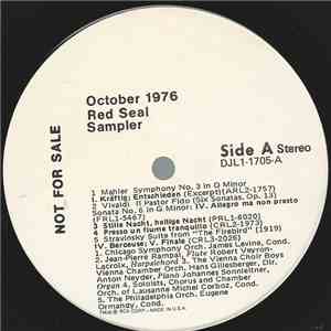 Various - October 1976 RCA Red Seal Sampler / Gold Seal Sampler download mp3 flac