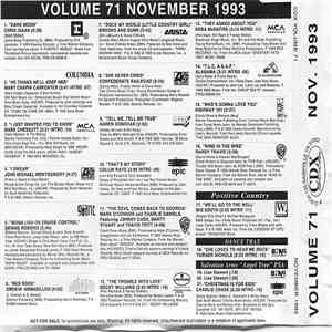 Various - Volume 71 November 1993 download mp3 flac