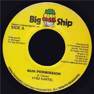 Vybz Kartel / Black Ryno - Nuh Permission / Ay Ya Ay Ya download mp3 flac